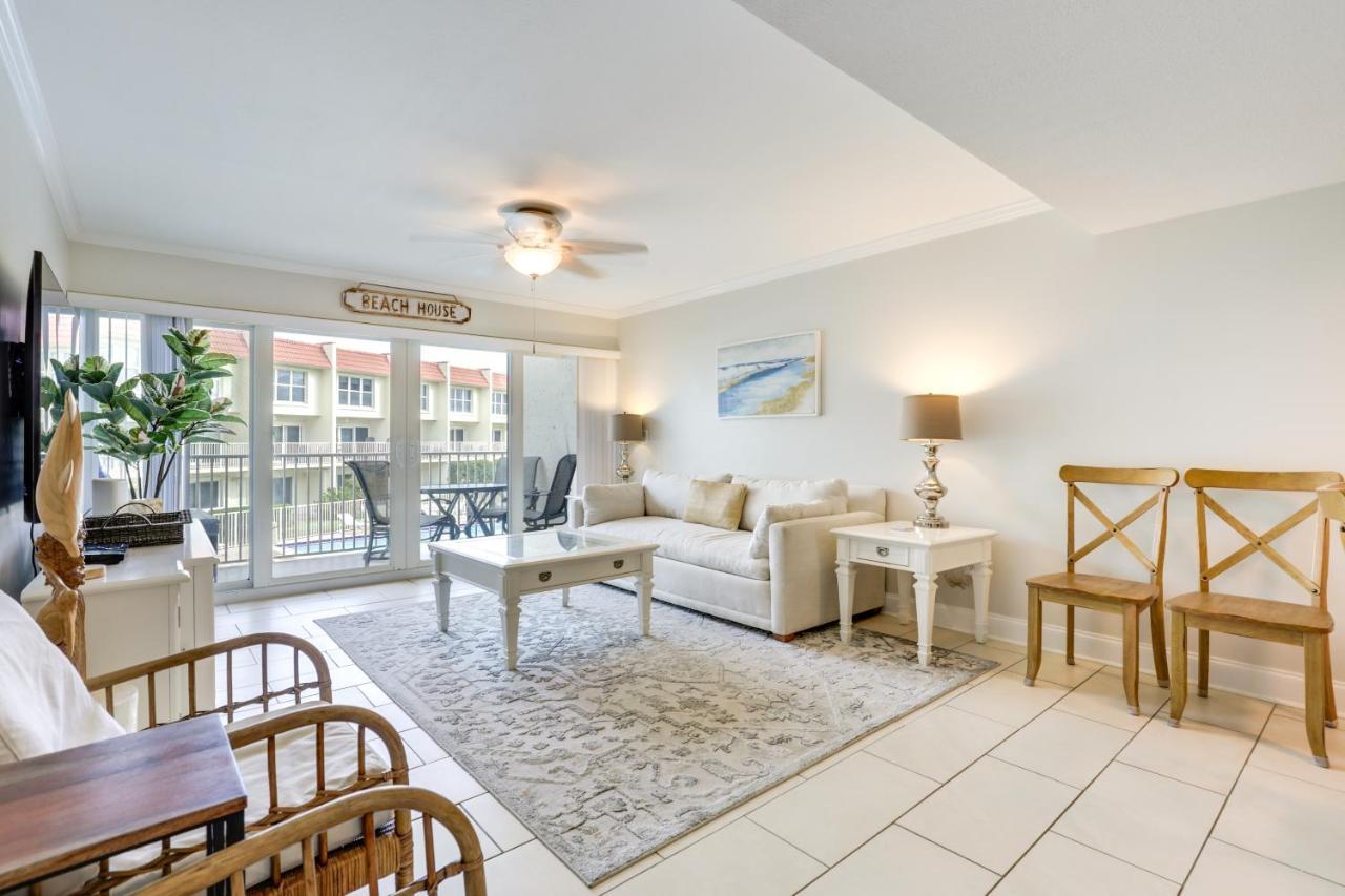 St Augustine Poolside Oasis With Private Patio! Leilighet St. Augustine Eksteriør bilde