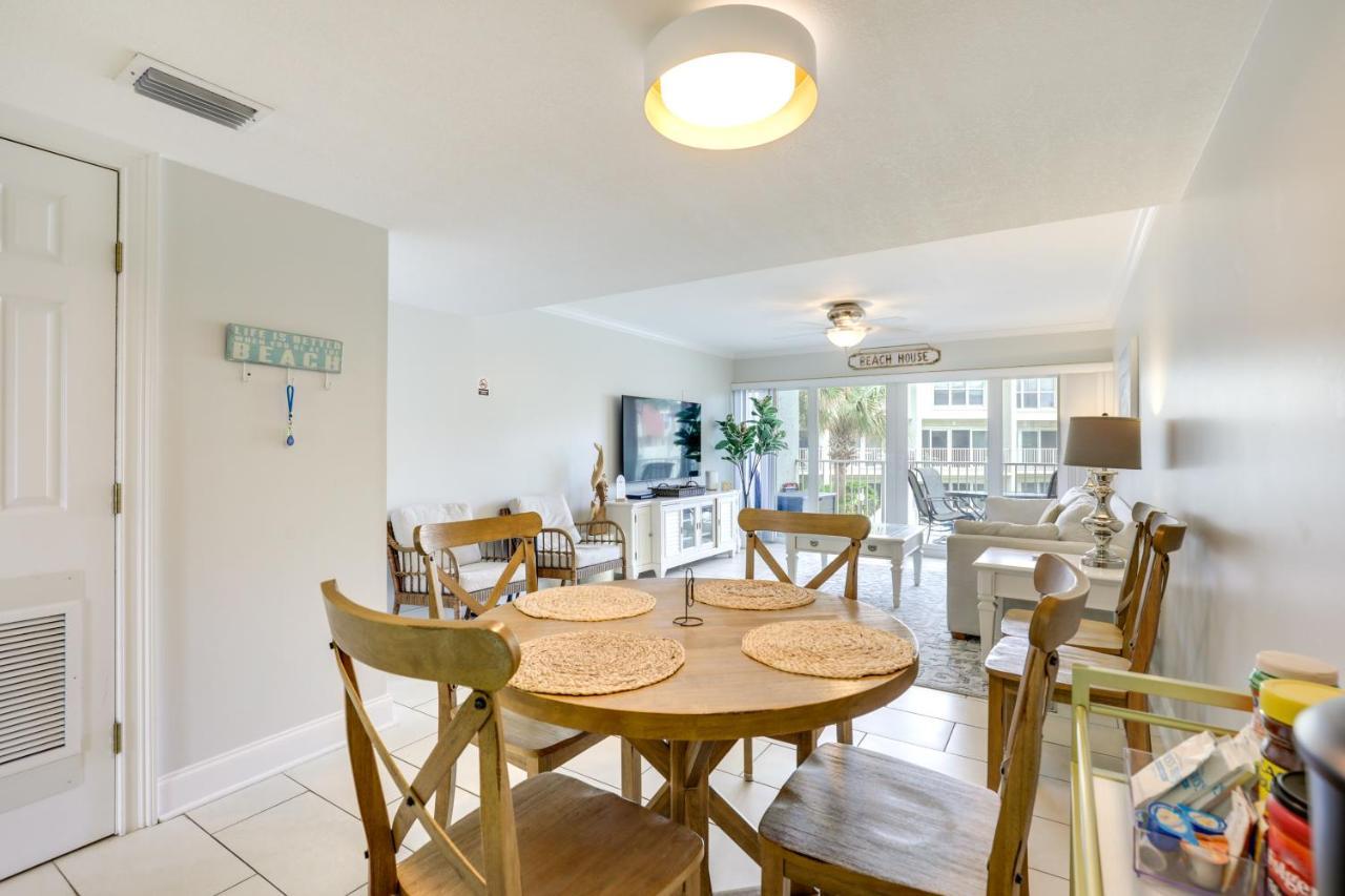 St Augustine Poolside Oasis With Private Patio! Leilighet St. Augustine Eksteriør bilde